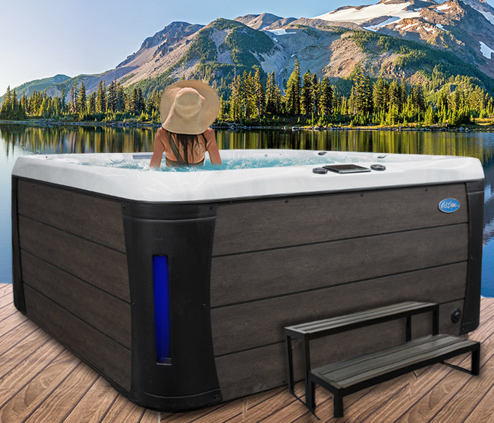Calspas hot tub being used in a family setting - hot tubs spas for sale Visalia